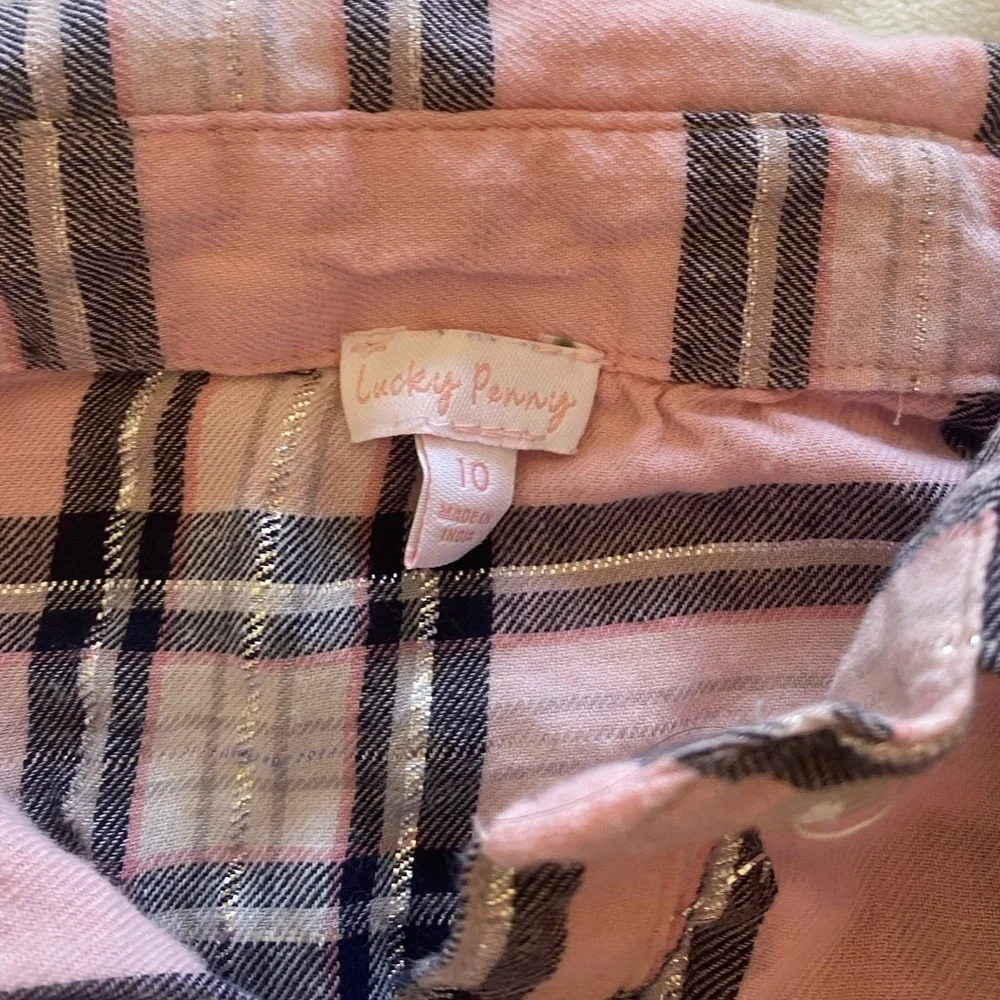 2pc Girls Outfit Jeans & Long Sleeve Shirt
